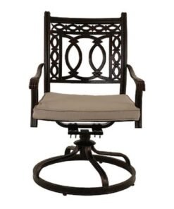 Alternative view of Swivel Chair -Philadelphia Style-65x54x85Cm-Aluminum-1Year