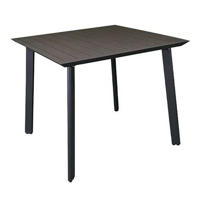 4-Seater Table -Geneva Style-90×90×74CM-Aluminum-1Year