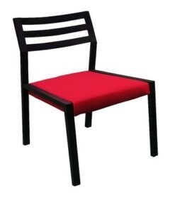 Armless Chair-Paris Style-60x62x83Cm-Aluminum-1Year