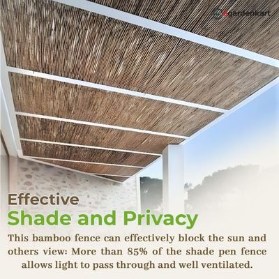 Egardenkart® Bamboo Reed Fence/Privacy Fence (1.2mtrsx6mtrs) - Image 5