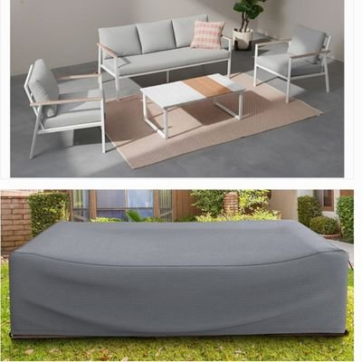 Outdoor Protection Cover for Alba Sofa Set 5 Seater - L260 x W160 x H80cm - Grey - Image 3