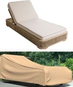Alternative view of Caesar Sunbed Protection Cover - L220xW100x40cm - Beige