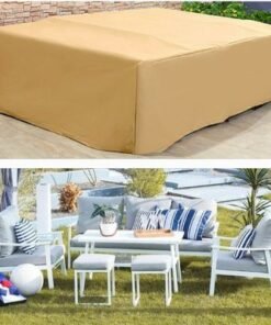 Alternative view of Protection Cover for Imperial 7-Seater Outdoor Sofa - L300 x W200 x H90cm - Beige