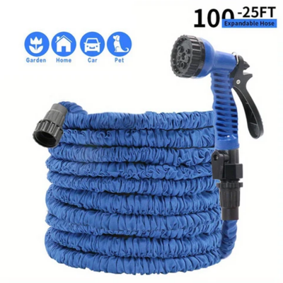 Garden Hose Pipe Blue/Black 100feet - Image 2