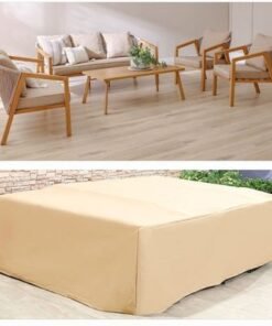 Outdoor Protection Cover for Snowe Sofa Set - 7 Seater - L300 x W240 x H80cm - Beige - Image 3