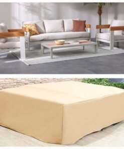Outdoor Protection Cover for Vienna Sofa Set - 5 Seater - L300 x W170 x H75cm - Beige - Image 3