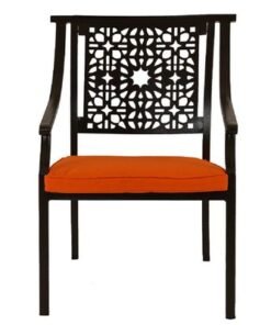 Alternative view of Arm Chair -Capri Style-69x60x91Cm-Aluminum-1Year