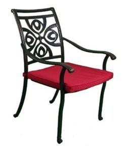 Alternative view of Arm Chair-Sandiego Style-68x62x92Cm-Aluminum-1Year