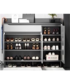 Alternative view of NKX Luxury Multifunctional Entryway Shoe Cabinet & Drawer Storage 90 CM