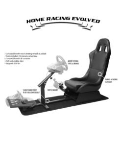 Flash Hawk Racing Seat Gaming Chair Steering Wheel Stand for Logitech G29 Thrustmaster Xbox Playstation PS4