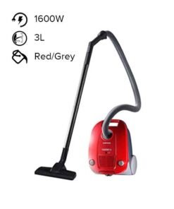 Samsung Multi Purpose Vaccum Cleaner 3 L 1600 W SC4130R Red/Grey