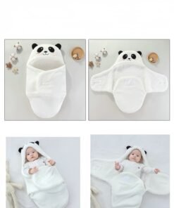 Lee Yon Cute Baby Blanket,Soft Newborn Baby Milestone Blanket for 0-6 month Baby Newborn Infant, White，94 x 70 Cm