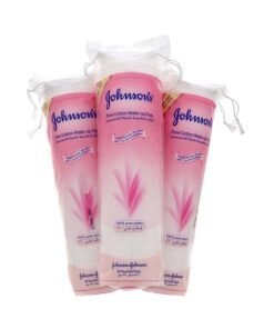 Johnson's Pure Cotton Make-Up Pack of 3 -80 Pads