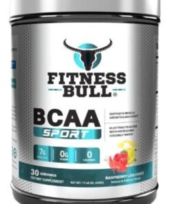 FITNESS BULL Bcaa Sport Post Workout Recovery Regime Supports Muscle Growth And Recovery Lemonade Flavour 495Gms