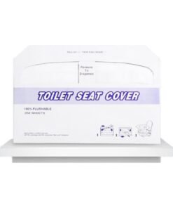 JAJALIN Disposable Toilet Seat Covers [250 Pieces], Dissolvable Toilet Seat Protectors, Waterproof Toilet Seat Covers For Hotels, Paper Toilet Seat Covers For Pregnant Women