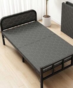 NKX Portable Foldaway household Simple Bed companion 120Cm