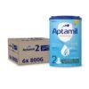 Aptamil Advance Follow On Formula Palm Oil Free Stage 2 6-12 Months Plain Pack of 6