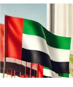Boxwoods 5 PCS Of United Arab Emirates Flags 2 x 5 Feet For National Day Celebration