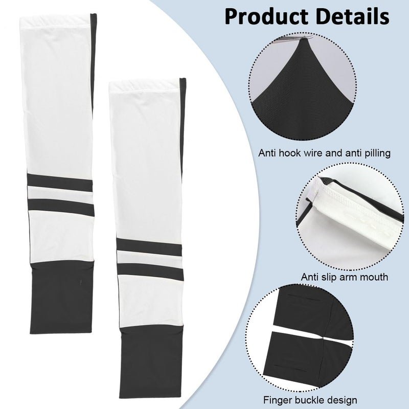 PALAY® Hand Gloves for Sun Protection with Arm Sleeves for Women, Nylon Ice Silk Sun Protection Gloves Women Cooling UV Hand Cover Arm Sleeves for Bike Riding - Anti-slip - Image 3