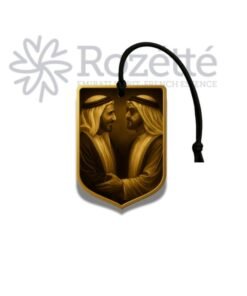 Rozette Car air freshener with a refreshing linen scent