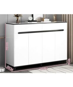 KLNAMAEAAN Luxury Multifunctional Entryway Shoe Cabinet & Drawer Storage 120 CM