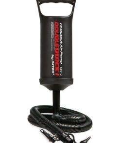 INTEX Double Quick 1 Hand Pump Black 11.5inch