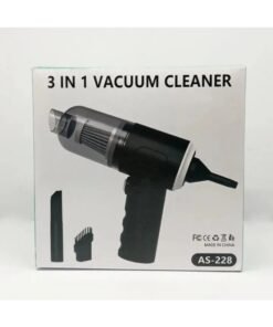 Green Tiger 3-in-1 Portable Mini Vacuum Cleaner for Home and Car - Wireless & Rechargeable
