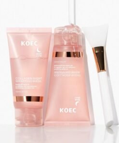 KOEC Collagen Night Wrapping Mask Peel Off Masks for Overnight Sleeping to Reduce Wrinkles, Fine Lines, Maintain Skin Elasticity, 75ml