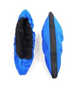 Ice Skate Blade Covers,Guards for Hockey Skates,Figure Skates and Ice Skates,Skating Soakers Cover Blades for Kids Youth and Adult - Men Women Boys Girls (Color : Blue, Size : L)