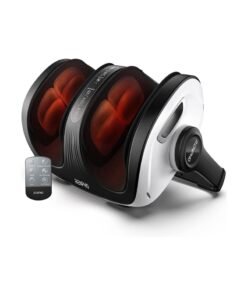 RENPHO Shiatsu Foot And Calf Massager With Heat And Remote, Rolling Calf And Leg Massage With Handle - White