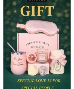 ARNOTEC Birthday & Holiday Gifts for Women, Relaxing Spa Gift Basket Set, Unique Gift Ideas for Christmas, Mother’s Day, Thanksgiving & Anniversary, Gifts for Mom, Sister, Best Friend, Wife, Coworker, Teacher, Nurse