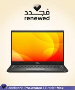 DELL Renewed - Latitude 7390 Laptop With 13.3-Inch Display,Core-i7-8650U/16GBRAM/512 SSD/Windows 10 English/Arabic Black
