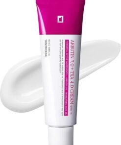 Tosowoong Arbutin 7% + Tranexamic Acid 4% Cream, 70,000ppm Arbutin, 40,000ppm TXA, Niacinamide, Glutathione, Dark Spots, Freckle, Blemishes, Pigmetation, Korean Skin Care, 50ml, 1.69 fl.oz.