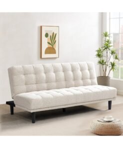 Home Box Montana 3-Seater Fabric Sofa Bed 50 x 41 x 180 cm