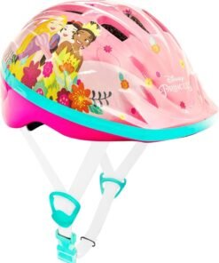 Spartan Disney Princess Kids Helmet SP-9108 | Pink Multi-Sports Safety Helmet (Size M, 50–52cm) for Cycling, Skating & Scooter Riding – Lightweight & Adjustable Design