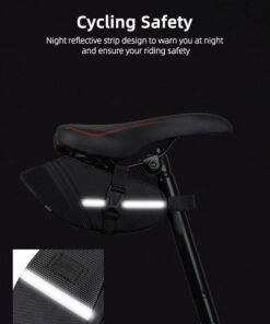 Motim Bike Bag Bicycle Bag, Waterproof Bike Pouch Saddle Hanging Bag Bicycle Storage Bag for MTB Road Cycling Accessories - Image 4