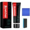 SYOSI Scratch Free Stove Top Cleaner & Scratch Remover - Glass Ceramic Cooktop Cleaning Cream with Sponge & Microfiber Towel - Multi-Purpose Formula for Stovetops, Cookware & Car Paint Scratch Repair