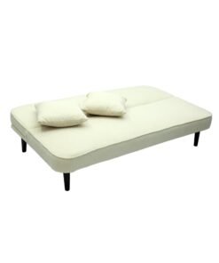 Alternative view of Multi Home Furniture Modern Design MH-107SB SOFA CUM BED OR 3 Seater Sofa FABRIC 3-Seater Sofa,Made of finiest fabric sofa cum bed is Foldable Futon Bed for Living Room –(CREAM)
