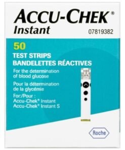Accu-Chek Instant Strips For Diabetic Blood Glucose Testing Pack of 50's