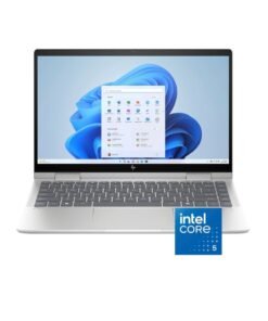 HP (Upgraded Version) Envy x360 2-in-1 Convertible Laptop with 14-Inch IPS FHD Touch Display, Intel Core 5-120U Processor/8GB RAM/512GB SSD/Intel Graphics/5MP Webcam/Backlit Keyboard/FPR/Win 11 H English Natural Silver