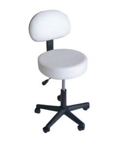 LA PERLA TECH  Multi-Purpose Drafting Swivel Rolling Stool Spa Bar office Stool With Back Rest  And Wheels