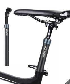 GROIC Bike Seat Posts Bike Suspension Seatpost 31.6mm Alumium Adjustable Seatpost for MTB Road Bike Mountain Bike Fixed Bike Seatpost,Shock Absorber Damper Seat Post ,Bicycle Accessories