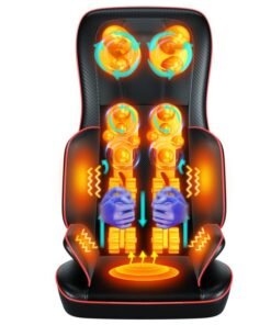 XiuWoo Massage Chair Full Body Back and Neck Massage shiatsu Cushion Full Body Shiatsu Massage Chair Heating Vibration Kneading Roller Massage Relaxation