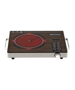 KRYPTON Digital Infrared Cooker- Single Cooking Hob, Burner with Adjustable Temperature, Energy Saving | Touch and Sensor Touchpad Control | 2 Years Warranty KNIC6024 Multicolour