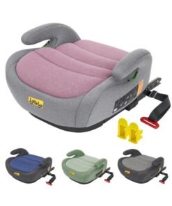Jovikids Ohho I-Size Booster Seat For Car With ISOFIX, 125-150cm (Group 2/3, 6-12 Years), ECE R129