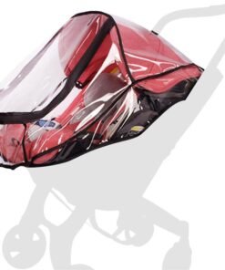 Luckam Waterproof Baby Car Seat Stroller Rain Cover with Easy Access Zipper, Weather Shield for Baby Carrier, Essential Car Seat Accessory