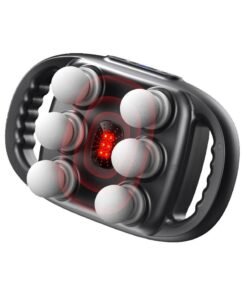 TIGER 6 Heads Deep Tissue Massage Gun -– High-Performance Muscle Massager for  Thighs, Calves, Arms, Waist, Back, Buttocks, Neck & Shoulders Relaxation & Recovery