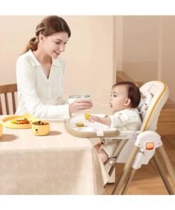 OLUDENIZ 3-in-1 Multifunctional Baby High Chair - Dining, Feeding, and Swing Seat - Image 4