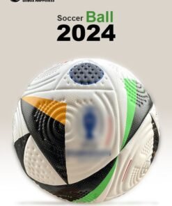 Eworld Premium Soccer Ball 2024, Pro Football for Adults and Kids, Air Thermal Bonded Design Inspired by Euro 2024, in Size 5