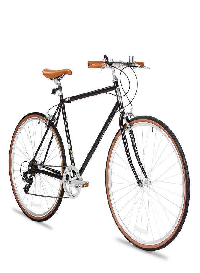 Spartan Platinum City Bike | 26 Inch Wheel Size | 7 Speed Gear Shifter | Black Color - Image 2